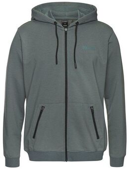le jogger® Kapuzensweatjacke mit seitlichen Reißverschlusstaschen