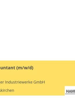 Senior Accountant (m/w/d) - Stephanskirchen