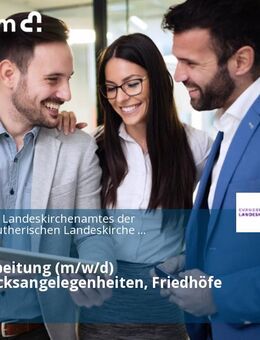 Sachbearbeitung (m/w/d) Grundstücksangelegenheiten, Friedhöfe - Hannover