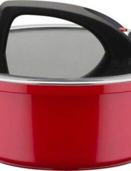 GSW Dampfgartopf Gourmet, Aluminium, Dampfkochtopf mit Ventil zum Druckausgleich kein Überdruck, Induktion