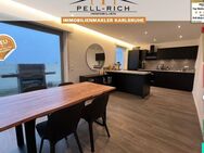 HOCH HINAUS: Moderne Penthouse-Wohnung mit 270-Grad Dachterrasse und malerischem Blick in Ettlingen - Ettlingen