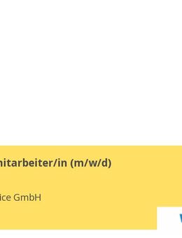Empfangsmitarbeiter/in (m/w/d) - Berlin