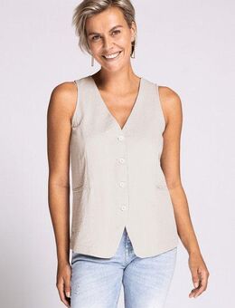 Zhrill Anzugweste ZHLISO mit Knopfleiste