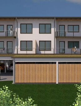 *Neubauprojekt in Drachselsried* Aussichtsverwöhnte 3-Zimmer-Eigentumswohnung in Randlage, KfW 40, OG rechts, mit Südbalkon - Drachselsried