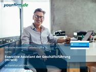Executive Assistant der Geschäftsführung (m/w/d) - Frankfurt (Main)