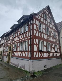 Schönstes Fachwerkhaus der Stadt Murrhardt - 1987 saniert - 1550€ mon. Kaltmiete! - Murrhardt