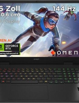 HP OMEN 16-am Intel Gaming-Notebook (40,64 cm/16 Zoll, Intel Core i7 14650HX, GeForce RTX 5060, 1000 GB SSD)