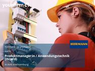 Produktmanager:in / Anwendungstechnik (m/w/d) - Amt Wachsenburg