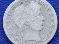1900 O USA 25 Cents in Silber New Orleans - Kranenburg (Nordrhein-Westfalen)