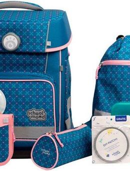 SCHOOL-MOOD® Schulranzen Champion Maxx Pro (Set, 7-tlg)