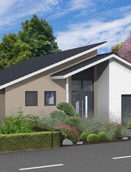 Komfortabel und barrierefrei - Bungalow mit integrierter Garage in Bad Oeynhausen-Wulferdingsen! - Bad Oeynhausen