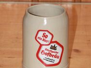 Stuttgarter Hofbräu Bierkrug Keramik Steinzeug Steingut 0,5 l neuwertig - Borken
