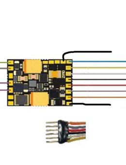 ZIMO Elektronik MS500F Sounddecoder Litz NEM651 (nicht mfx) - NEU - Ettlingen Zentrum