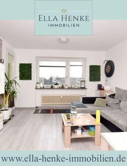 Attraktive Kapitalanlage: Gepflegte 3-Zimmer-Wohnung mit Balkon und Garage - Wolfenbüttel