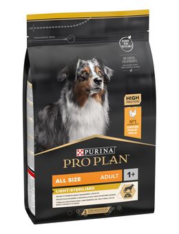 PURINA PRO PLAN All Sizes Adult Light/Sterilised - 3 kg