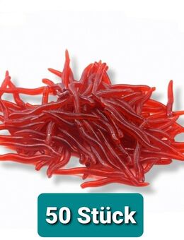 50 bis 100 Angelköder Wurm 3,5cm weiche Künstliche Gummi Angel Köder Braun Rot 7,90€ – 10,90€* - Villingen-Schwenningen
