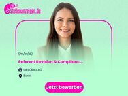 Referent (m/w/d) Revision & Compliance - Berlin