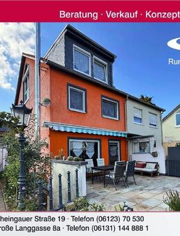 Schöne Doppelhaushälfte mit Terrasse und großem Garten in 1-A Wohnlage - Wallertheim