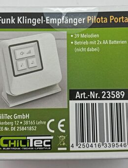 Funk Klingel mit 2 Empfänger 39 Melodien - Kiel