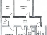 Schicke 3-Zimmer-Wohnung mit Balkon in ruhigem Mehrfamilienhaus in Frechen-Königsdorf - Frechen
