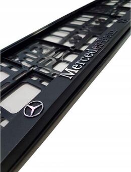 Mercedes 3D Kennzeichenhalter – Premium-Optik für deinen Mercedes - Wuppertal