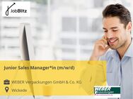 Junior Sales Manager*in (m/w/d) - Wickede (Ruhr)