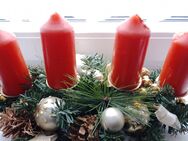 Adventskranz länglich mit 4 Kerzen - Bautzen