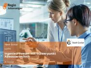 Ingenieurswesen mit Schwerpunkt Abwassertechnik - Goslar