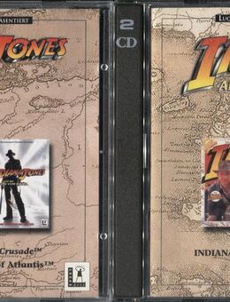 Indiana Jones Adventure Kit (The Last Crusade+ Fate of Atlantis+ Turm v. Babel) - Langenzenn