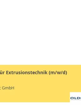 Fachkraft für Extrusionstechnik (m/w/d) - Marl (Nordrhein-Westfalen)
