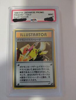 illustrator pikachu PSA 9 MINT - Güstrow Zentrum