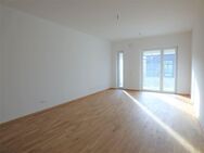 Terrassenwohnung mit 2 Zimmern m. Parkett, FBH, EBK u. AR in Whg., Stellplatz! - Leipzig