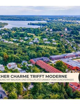 Traumhafte, vermietete 3-Zimmer-Wohnung im Denkmal mit Balkon, Stellplatz und Blick zum Belvedere - Potsdam