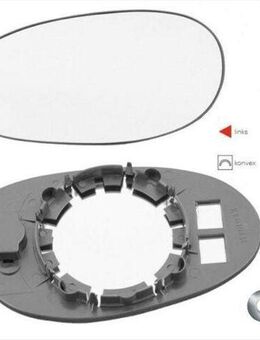 SPIEGELGLAS LINKS KON SMART FORTWO COUPE CABRIO ROADSTER 450 452 - Dortmund Wickede