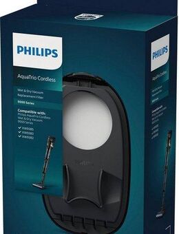 Philips Filter-Set Filtersatz, XV1791/01, Wechselfilter für Model des AquaTrio Nass- / Trockensauger