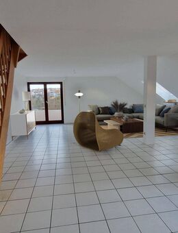 Helle 5-Zimmer Wohnung mit Dachterrasse und Balkon - Leonberg (Baden-Württemberg)