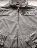 Puma Original Jacke Windbreaker Leicht Grau Größe M in 36043