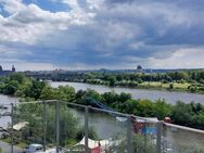 Unverbauter Blick auf das Wasser & die Natur mit 2 Balkonen! - Dresden