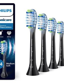 Philips Sonicare Aufsteckbürsten C3 Premium Plaque Defence, für extra gründliche Plaque-Entfernung, für jedes Sonicare Handstück