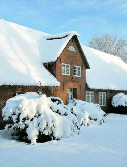 Ein Wintermärchen! Historisches ehemaliges Bauernhaus mit 2 EG-Wohnungen - Süderlügum