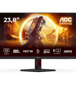 AOC Q24G4RE Gaming-Monitor (60,5 cm/24 ", 2560 x 1440 px, QHD, 1 ms Reaktionszeit, 180 Hz, IPS, neigbar)