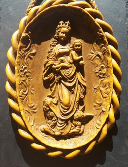 MARIA MIT KIND - Wachsbild von Daniel Mauch um 1535 - München