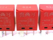 3 Stück - Relais Peugeot Citroen Nr. 624 / 9807972380 / V23074-A2101-X127 - 12V - Biebesheim (Rhein)