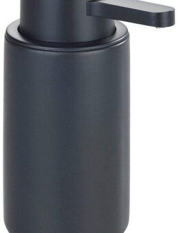 WENKO Seifenspender Woya, (1-tlg), Schwarz, Keramik, 250 ml