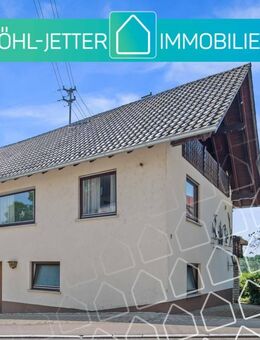 Solide, sonnige DHH mit großem Grundstück in zentraler Lage von Haigerloch-Stetten! - Haigerloch