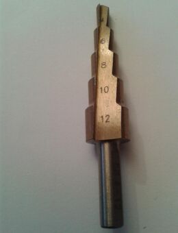 1 Stück HSS-TiN Stufenbohrer Schälbohrer Kegelbohrer 4-12 mm - Münster (Hessen)