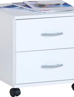 VOGL Möbelfabrik Rollcontainer Barrie, Bürocontainer, Nachtschrank, (1 St), Ausführungen mit/ohne Schubladen, Höhe 41 cm, Made in Germany