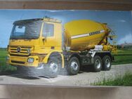 Conrad-Schuco-Mercedes Benz Betonmischer HTM 904 Fahrmischer 1:50 Liebherr siehe die Fotos - Meckenheim