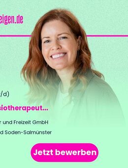 Physiotherapeut (m/w/d) - Bad Soden-Salmünster