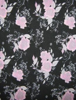 NEUw * Petit * Mille- Fleurs * Rosen * Romantik * Bodycon * Mini * Kleid "Okay" Gr. 34- 36/ XS- S * schwarz * pink * - Riedlingen